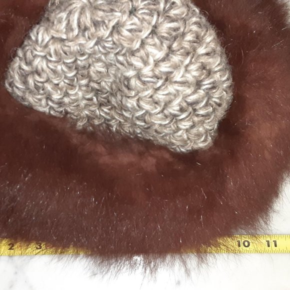 VINTAGE RED FOX HAT - Hand weave main image 6